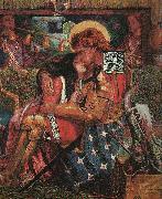 Dante Gabriel Rossetti The Wedding of Saint George and Princess Sabra France oil painting artist